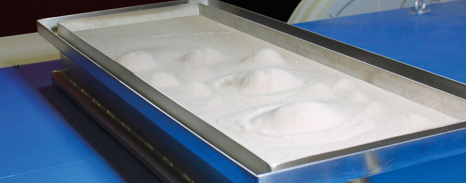 INNOVACLEAN - mit THERMCLEAN-Sand gefüllte Reinigungskammer