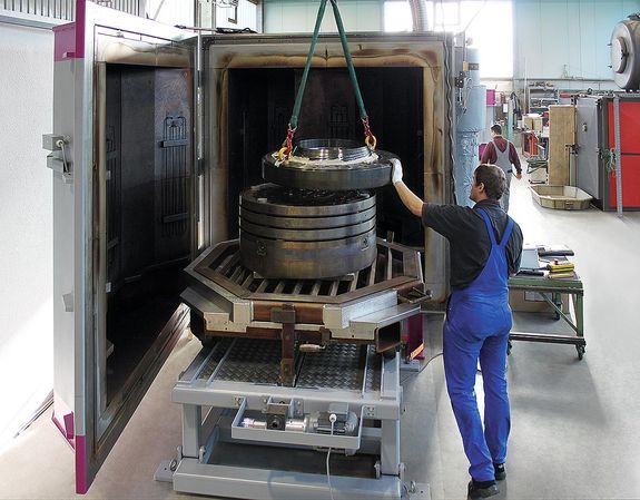 Beladen einer VACUCLEAN 1713 mit einem Folienblaskopf
